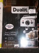 Boxed Dualit 3 in 1 Coffee Machine RRP £160