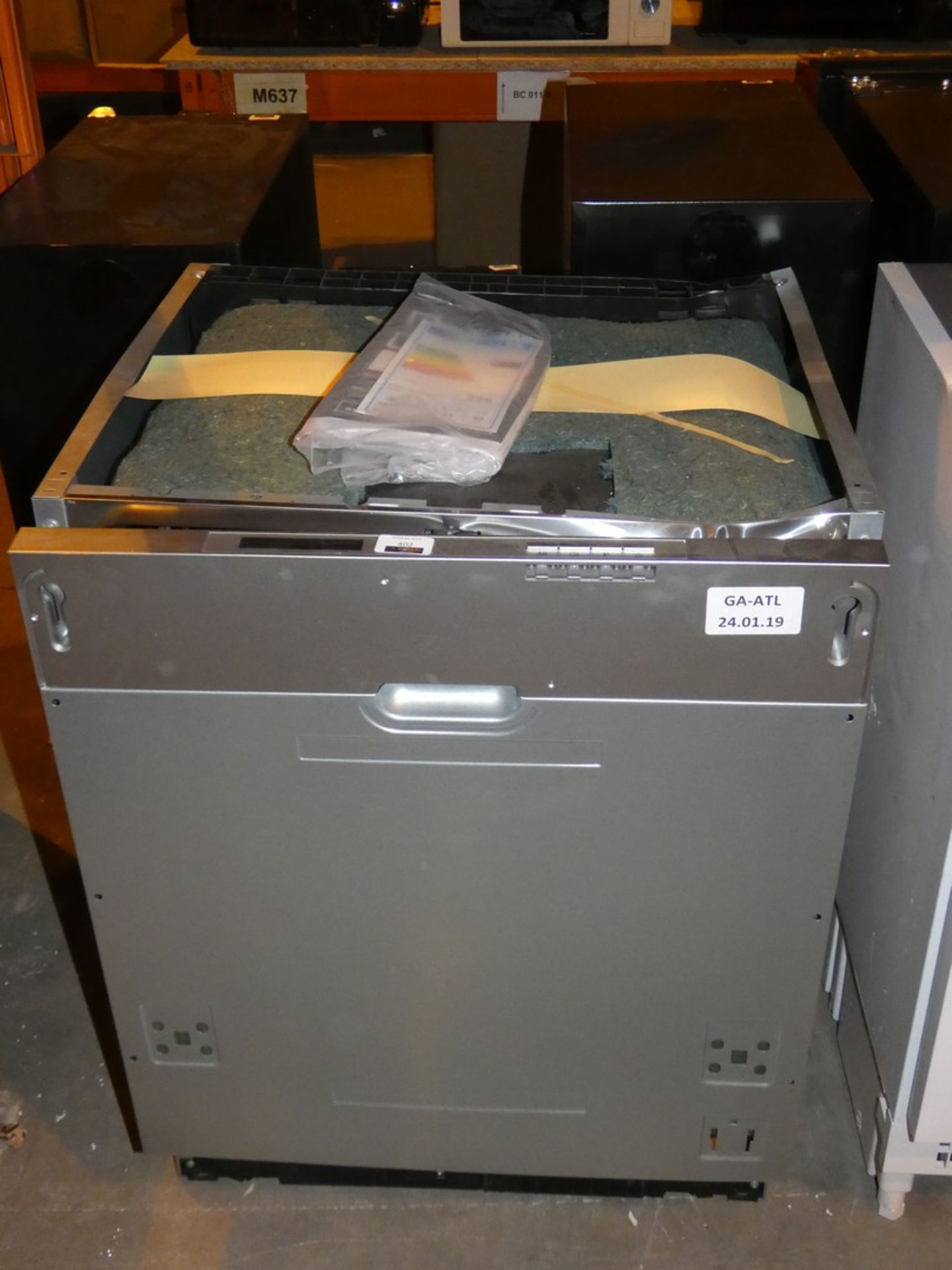 Fully Integrated Under Counter Dishwasher