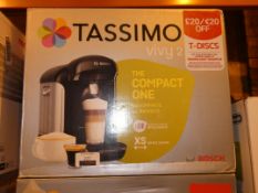 Boxed Bosch Tassimo Vivy 2 Compact one Coffee Maker RRP £60