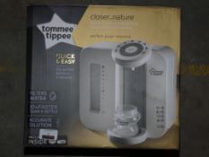 Boxed Tommee Tippee Closer to Nature Quick and Easy Perfect Preparation Machine RRP £120