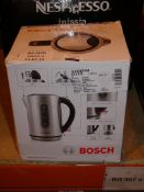 Boxed Bosch Stainless Steel Cordless Jug Kettle RRP £60