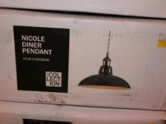 Boxed Home Collection Nicole Dinner Pendant Ceiling Light RRP £50