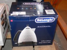 Boxed Delonghi Brilliante 1.5L Cordless Jug Kettle RRP £60