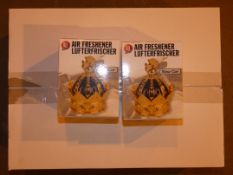 Lot to Contain Twelve New All Ride Air Fresheners with New Car Scent