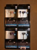 Lot to Contain 4 Assorted Pairs of Grundig Earphones