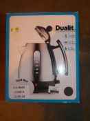 Boxed Dualit 1.5L Stainless Steel Cordless Jug Kettle RRP £100