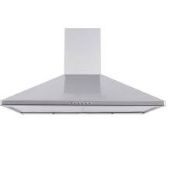 Boxed CHIM90SS 90cm Chimney Cooker Hood Stainless Steel