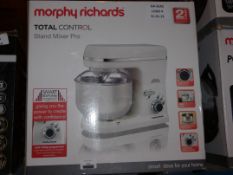 Boxed Morphy Richards Total Control Stand Mixer Pro RRP £120