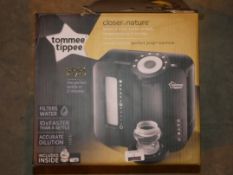 Boxed Tommee Tippee Closer to Nature Quick and Easy Perfect Preparation Machine RRP £120