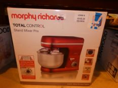 Boxed Morphy Richards Total Control Stand Mixer Pro RRP £85