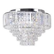 Boxed Home Collections Sophia Flush Ceiling Light RRP £80