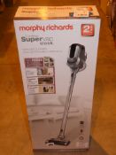 Boxed Morphy Richards Cordless Vacuum Cleaner with Detachable Handheld Vacuum RRP £130