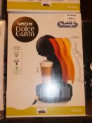 Boxed DeLonghi Nescafe Dice Gusto Coffee Maker RRP £100