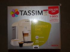 Boxed Bosch Tassimo Vivy2 Compact one Coffee Maker RRP £60