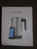 Boxed Smarter 2ltr iKettle App Control Rapid Boil Stainless Steel RRP £100