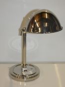 Polished Stainless Steel Reading Light From A High-End Lighting Company (Chelsom) RRP £175