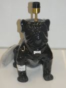 British Bull Dog Designer Table Lamp Base From A High-End Lighting Company (Chelsom) RRP £135