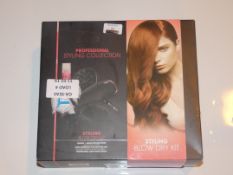 Boxed Trever Sorbie Professional Hair Styling Kit RRP £80