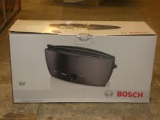 Boxed Bosch Stainless Steel 2 Slice Toaster RRP £90