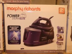 Boxed Morphy Richards Power Steamer Leads Steam Generating Iron £200