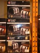 Boxed Russell Hobs Legacy 4 Slice Toasters RRP £35 Each