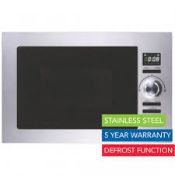 Boxed Built In Stainless Steel Microwave Oven With Grill And Conventional Oven