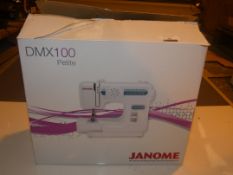 Boxed Genome Dmx100 Petite Mini Sewing Machine RRP £80