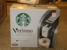 Boxed Verissimo K-Fee Starbucks Coffee Machine RRP £95