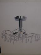 Boxed Home Collection Betsy Flush Ceiling Lights RRP £50