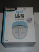 Boxed Home Medics Spa Luxury Foot Spa RRP £50