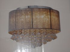 Boxed Home Collection Gloria Flush Ceiling Light RRP £120