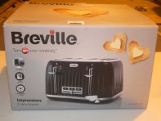 Boxed Breville Impressions 4 Slice Toaster RRP £40