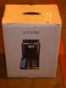 Boxed Smarter Grind And Brew App Controlled Coffee Maker RRP £180