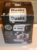 Boxed Dualit Express Auto Coffee And Tea Machine RRP £140