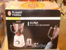 Boxed Russell Hobbs Aura 2 In 1 Jug Blender RRP £50