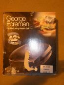 Boxed George Foreman Family Four Portion Health Grill RRP £50