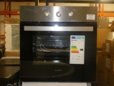 Sharp K-64LX Stainless Steel and Black Fully Integrated Single Multifunction Fan Assisted Oven 12
