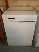 Sharp QW-G472W AAA Rated Digital Display Freestanding Dishwasher in White 12 Months Manufacturers