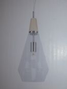 Lot To Contain Two Boxed Home Collection Kanye Ceiling Light Pendants RRP £60