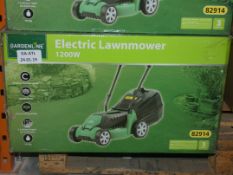 Boxed 1200W Garden Line Electric Lawn Mower