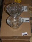 Lot To Contain Fifteen Glass Tealight Candle Holders