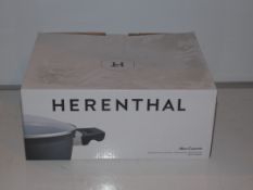 Boxed Herenthal 28Cm Marble Coated Casserole Pan