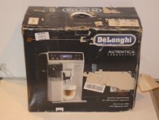 Boxed Delonghi Autentica Cappuccino Bean To Cup Coffee Maker RRP £460