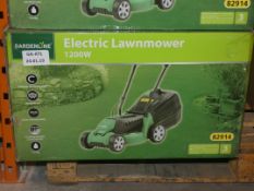 Boxed 1200W Garden Line Electric Lawn Mower