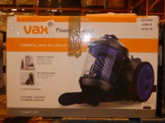 Boxed Vax Power Company Cylinder Vacuum Cleaner RRP £80