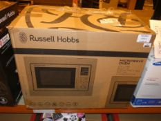 Boxed Russell Hobbs 25L Built In Stainless Steel Digital Combination Microwave Oven RRP £135