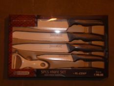 Boxed Royalty Line Five Piece Chef Knife Set RRP £90