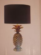 Boxed Matthew Williamson Pineapple Lamp RRP £90