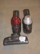 Lot To Contain Two Hoover Hand Held Vacuum Cleaners (Base Unit Only)