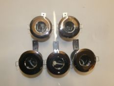 Lot To Contain Five Led Downlight Fittings From A High-End Lighting Company (Chelsom) Combined